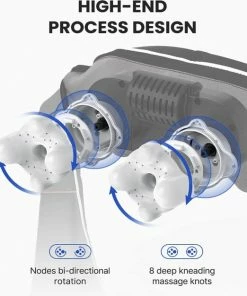 RENPHO Shiatsu Neck And Shoulder Back Massager With Heat, Electric Vibration Deep Tissue 3D Kneading Massage Pillow For Pain Relief On Waist, Leg, Calf, Foot, Arm, Belly, Full Body, Muscles -KLASVSA Verkoop 550x626 2