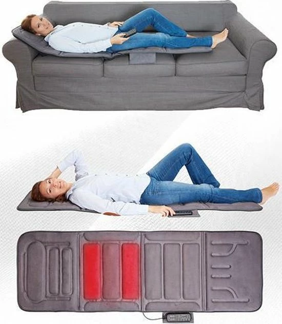 Massage Matras LA110315 - Zwart - Lanaform 15 Massage Matras LA110315 - Zwart - Lanaform - Afbeelding 15