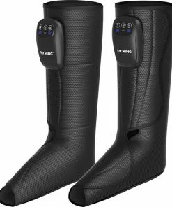 FIT-KING FIT KING? - Professioneel Compressie Beenmassage Apparaat - Voetmassage Apparaat Bloedsomloop - Draadloos - Oplaadbaar