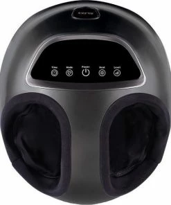 Rileks Voetmassage Apparaat - Shiatsu & Warmte Massage Met Timer - Zwart
