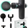 Massagerr? Mini Massage Gun - Massage Pistool - Inclusief Koffer En Stressbal ? Sport En Relax Massage Apparaat ? Nek, Rug, Voet, Schouder - Klein, Krachtig En Stil