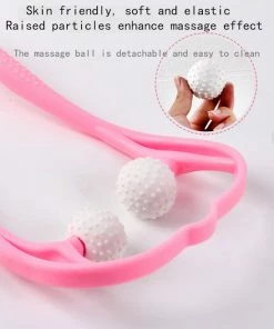 Merkloos Massage Roller - Nek Roller Tegen Krampen En Spierpijn- Nekmassage Apparaat -Nek Spier Stimulator -KLASVSA Verkoop 550x657