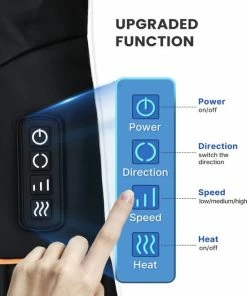 RENPHO Shiatsu Neck And Shoulder Back Massager With Heat, Electric Vibration Deep Tissue 3D Kneading Massage Pillow For Pain Relief On Waist, Leg, Calf, Foot, Arm, Belly, Full Body, Muscles -KLASVSA Verkoop 550x677