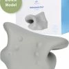 Lifeproducts Nekstretcher ? Massagekussen ? Nekmassage Apparaat ? Shiatsu Massagekussen ? Kussen Voor Nekklachten ? Nek Stretcher - Grijs