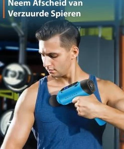 Maicura Massage Gun - Professioneel Massage Apparaat - Sport En Relax Massage - GRATIS E-book - Koffer - Blauw -KLASVSA Verkoop 550x688 1