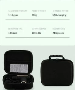 Health Manager Massage Gun - Sport En Relax Massage - Massage Apparaat - Professioneel - Incl.gratis Opbergtas -KLASVSA Verkoop 550x691