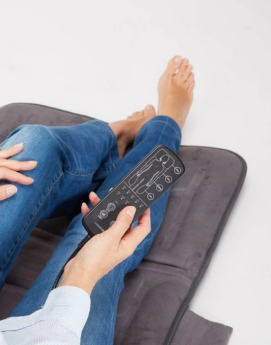 Massage Matras LA110315 - Zwart - Lanaform 4 Massage Matras LA110315 - Zwart - Lanaform - Afbeelding 4