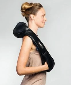 Invitalis Benelux Invitalis Vitaly Med Flexi - Massagegordel Apparaat Voor Rug Nek En Benen [Zwart]