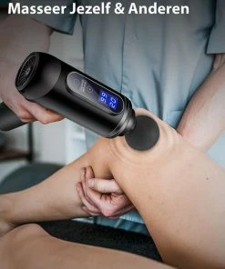 Maicura Massage Gun - Professioneel Massage Apparaat - Sport En Relax Massage - GRATIS E-book - Koffer - Zwart -KLASVSA Verkoop 550x708 3
