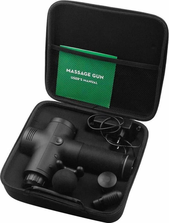 Merkloos Massage Gun - Klop En Compressiemassage 4 Merkloos Massage Gun - Klop En Compressiemassage - Afbeelding 4