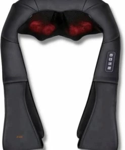 D'AZ - Massagekussen - Shiatsu - Nekmassage Apparaat - Zwart