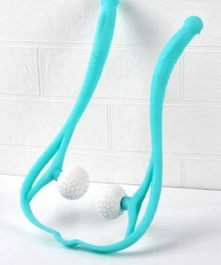 Merkloos Massage Roller - Nek Roller Tegen Krampen En Spierpijn- Nekmassage Apparaat -Nek Spier Stimulator