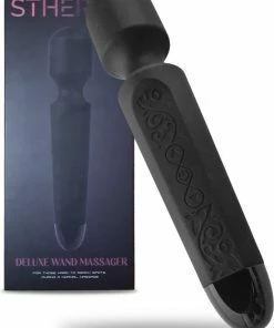 STHER Siliconen ABS Magic Wand Vibrator - 10 Programma?s, Fluisterstil & Waterdicht - Clitoris Stimulator Voor Vrouwen