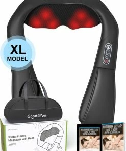 Good4You Elektrisch Shiatsu Massagekussen - Massageapparaat - Nek En Schouder