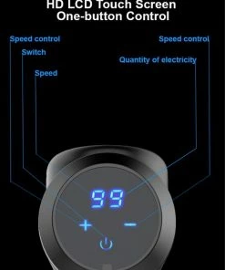 MOSO Massage Gun Professioneel Met Infrarood Warmte Nekkussen Massage Kussen Voor Nek Schouder Rug Hand Massager 2500mAh Met 6 Massage Heads 99 Snelheden Elektrische Percussie Massager Met LED Display Touch Screen -KLASVSA Verkoop 550x741