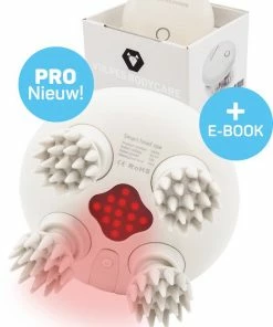 Vulpes Goods Vulpes BodyCare? Professioneel Hoofdmassage Apparaat Met Infrarood ? Elektrisch Massageapparaat - Scalp Massager - Waterdicht - Haarborstel ? Stimuleert Haargroei En Bloedsomloop - USB Oplaadbaar - Incl. E-Book