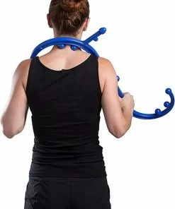 Merkloos Thera Cane - Massage Stick - Spierknopen - Spierpijn - Fysio - S-Trigger Massage - Nekpijn - Rugpijn - Bloedcirculatie - Trigger Point -KLASVSA Verkoop 550x753