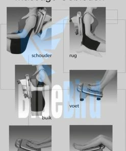 BlueBird Shiatsu Voetmassage Apparaat ? Massageapparaat ? Bloedcirculatieapparaat ? Infrarood, Bloedsomloop ? Voor Benen En Voeten ? Trillingen En Warmte -KLASVSA Verkoop 550x762