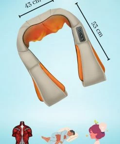 D'AZ - Massagekussen - Shiatsu Massagekussen - Nekkussen - Sage -KLASVSA Verkoop 550x778 4