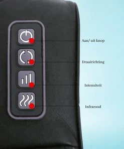 D'AZ - Massagekussen - Shiatsu - Nekmassage Apparaat - Zwart -KLASVSA Verkoop 550x778 9