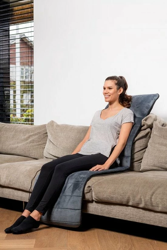 Fitfever Massagemat Met Verwarmingsfunctie ? Vibratie Massage Met 3 Niveaus 2 Fitfever Massagemat Met Verwarmingsfunctie ? Vibratie Massage Met 3 Niveaus - Afbeelding 2